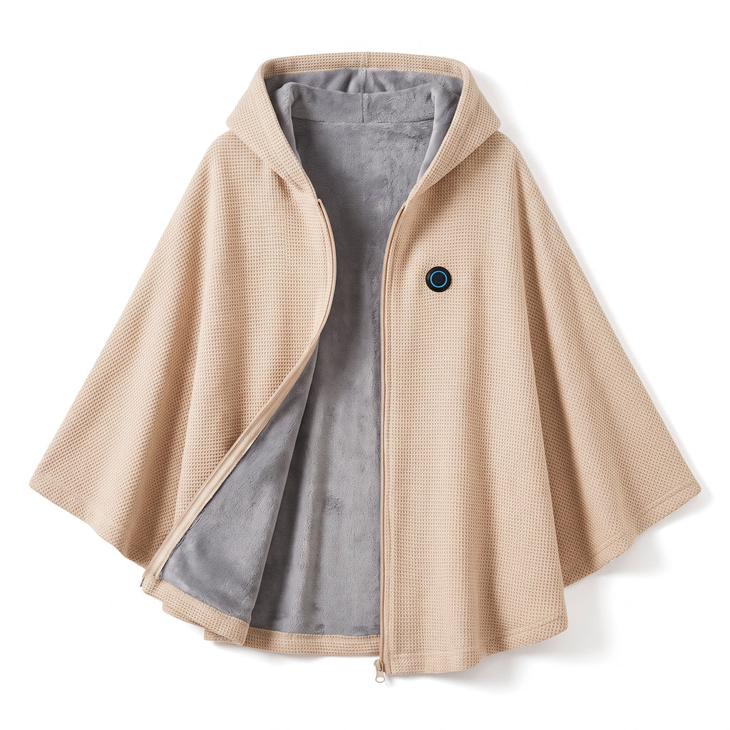 BreezeCharm | Wearable Heated Blanket With USB Power And 8 Heating Zones