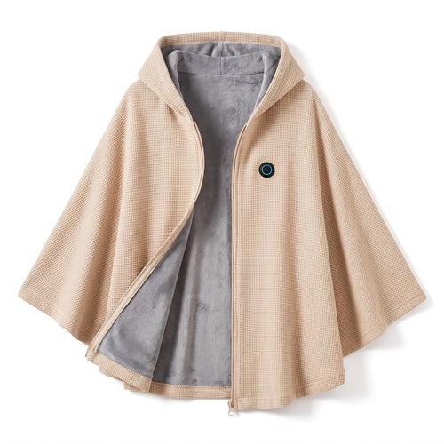 BreezeCharm | Wearable Heated Blanket With USB Power And 8 Heating Zones
